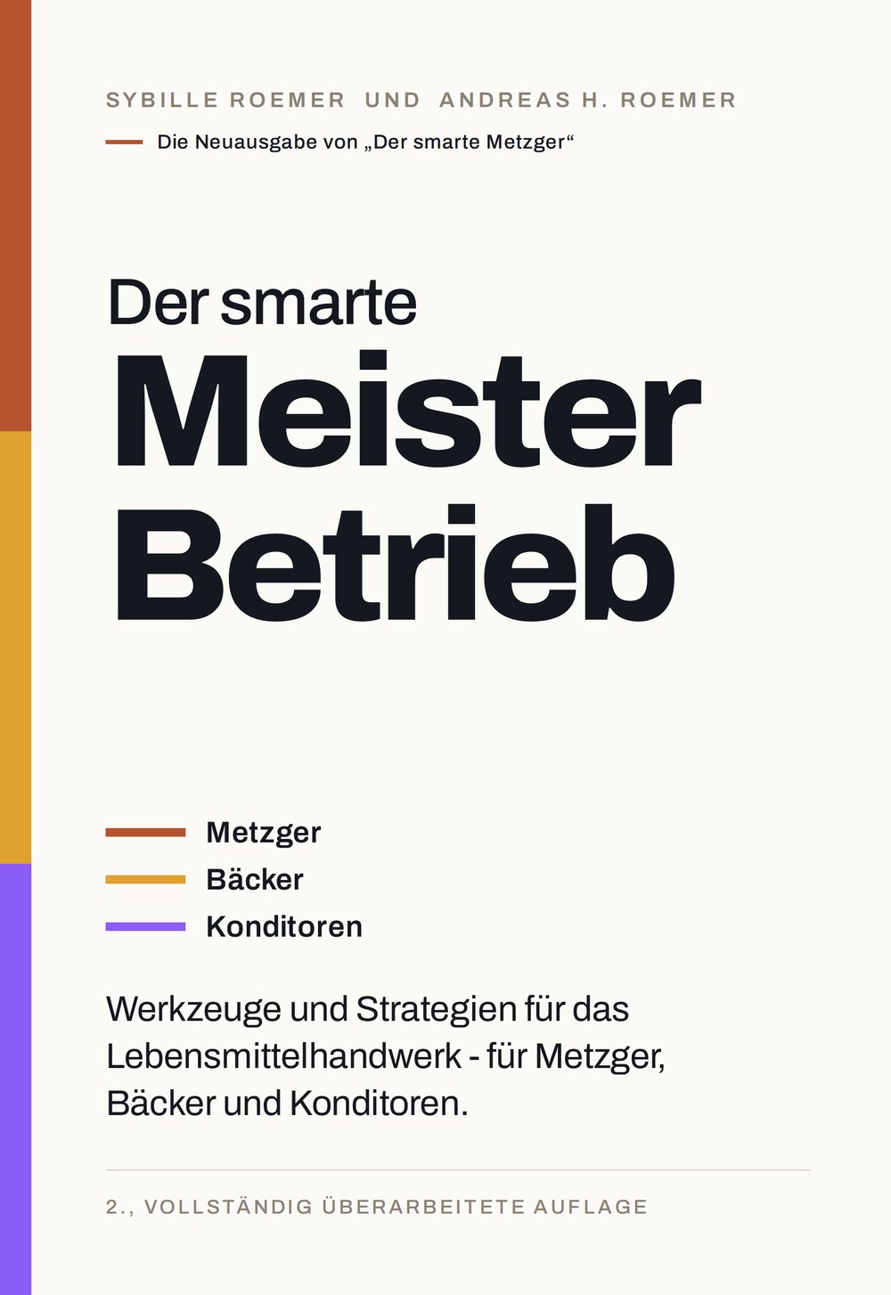Umschlag des Buches „Der smarte MeisterBetrieb“ von Sybille Roemer und Andreas H. Roemer